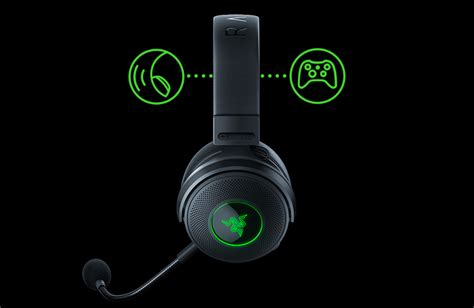 Подключение наушников Razer Kraken V3 Pro к устройству