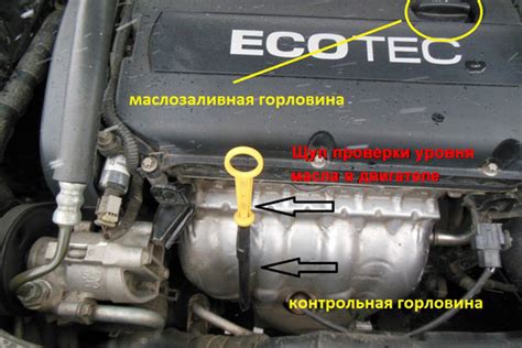 Проверка уровня масла в двигателе автомобиля Ford Explorer