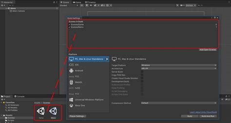Типы переходов между сценами в Unity: обзор и примеры