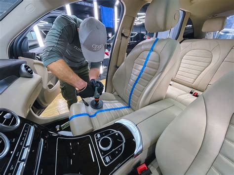 Высыхание сидений после химчистки салона автомобиля