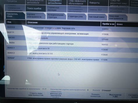 Выход из строя компонентов дисплея