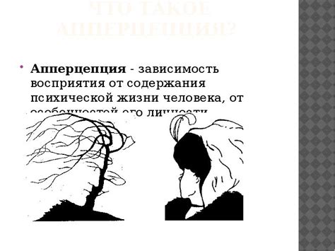 Зависимость от персонального восприятия
