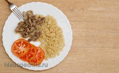 Идеальное соотношение продуктов для тушения