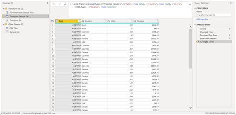 Использование устаревших версий Power Query
