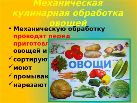 Маринование и обработка перед приготовлением