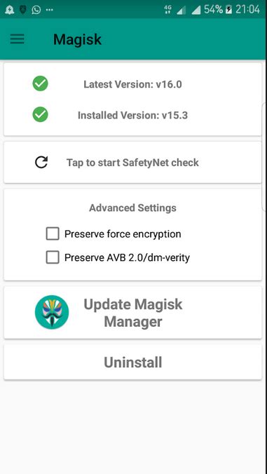 Неподдерживаемая версия Android