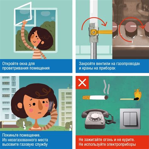 Опасность запаха газа