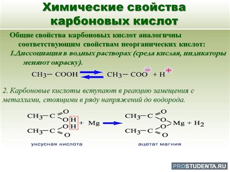 Особенности кристаллизации карбоновых кислот в других средах