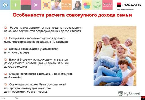 Особенности реального дохода семьи