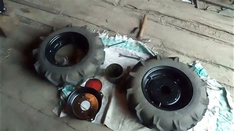 Плохая регулировка опор колес мотоблока