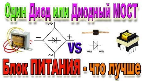 Почему сгорает диодный мост в блоке питания