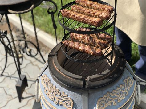 Приготовление купат в тандыре