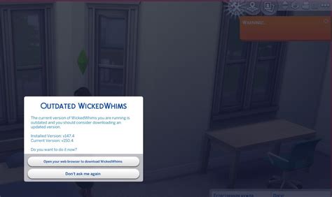 Проблемы мода Wicked Whims в Симс 4