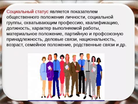 Социальное признание и статус профессии