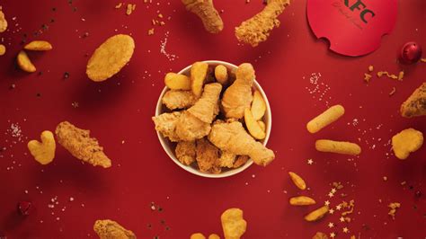 Уникальное меню KFC