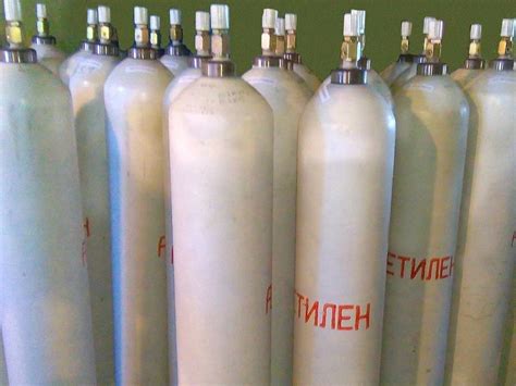 Факторы, влияющие на вес ацетиленовых баллонов