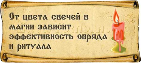 Эффективность обряда