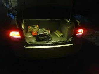  В багажнике Поло Седан 